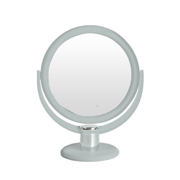 Зеркало настольное для макияжа двухстороннее с увеличением купить на ...