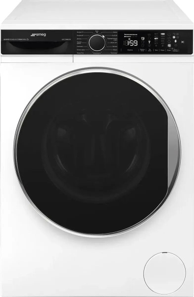 Стиральная машина SMEG WM3T84RU, с фронтальной загрузкой, 8кг, 1330об ...