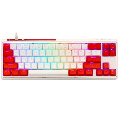 Клавиатура проводная+беспроводная Bluetooth, USB Type-A, радиоканал ...