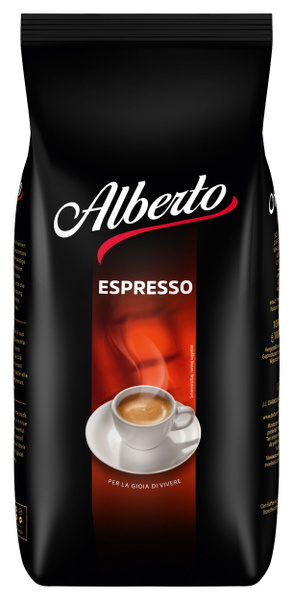 Кофе в зернах Alberto Espresso 1000г зерно купить на OZON по низкой ...