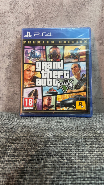 Игра Grand Theft Auto V Premium Edition (GTA 5)PS4/PS5 Версия на диске ...