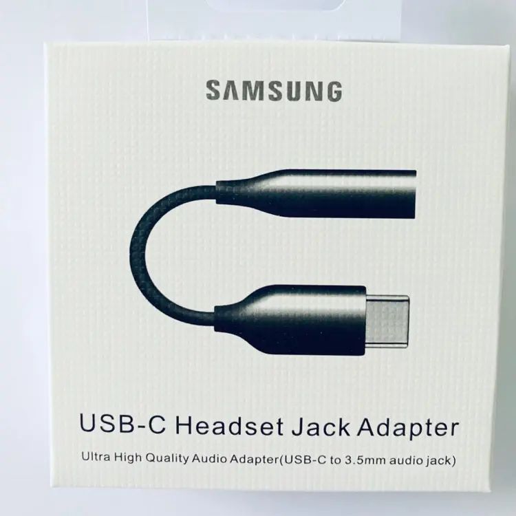 USB-C Headset Jack Adapter Samsung.