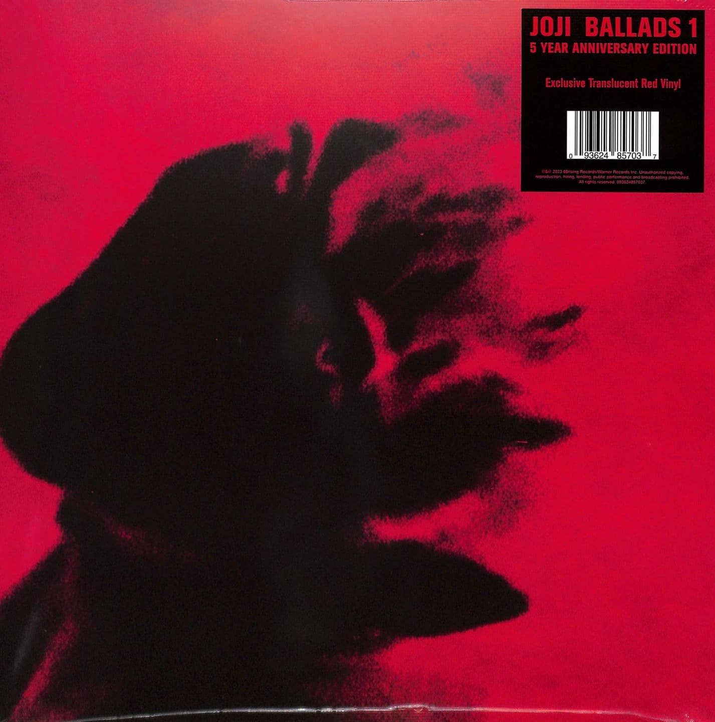 Joji - Ballads 1 (5th Anniversary Red Translucent Vinyl) виниловая пластинка