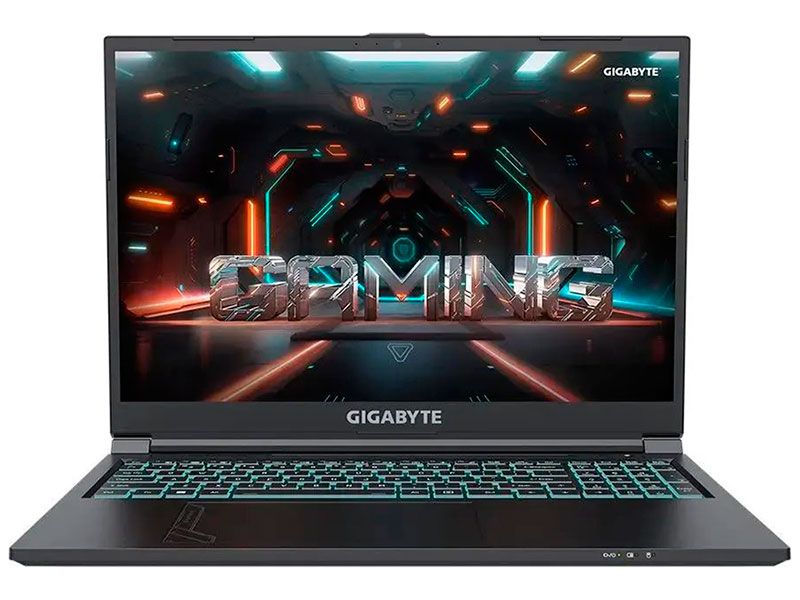 GigabyteG6,черный(MF-G2KZ853SD)Игровойноутбук16",IntelCorei7-12650H,RAM16ГБ,SSD512ГБ,NVIDIAGeForceRTX4050дляноутбуков(6Гб),Безсистемы,(G6,черный(MF-G2KZ853SD)),черный,Русскаяраскладка