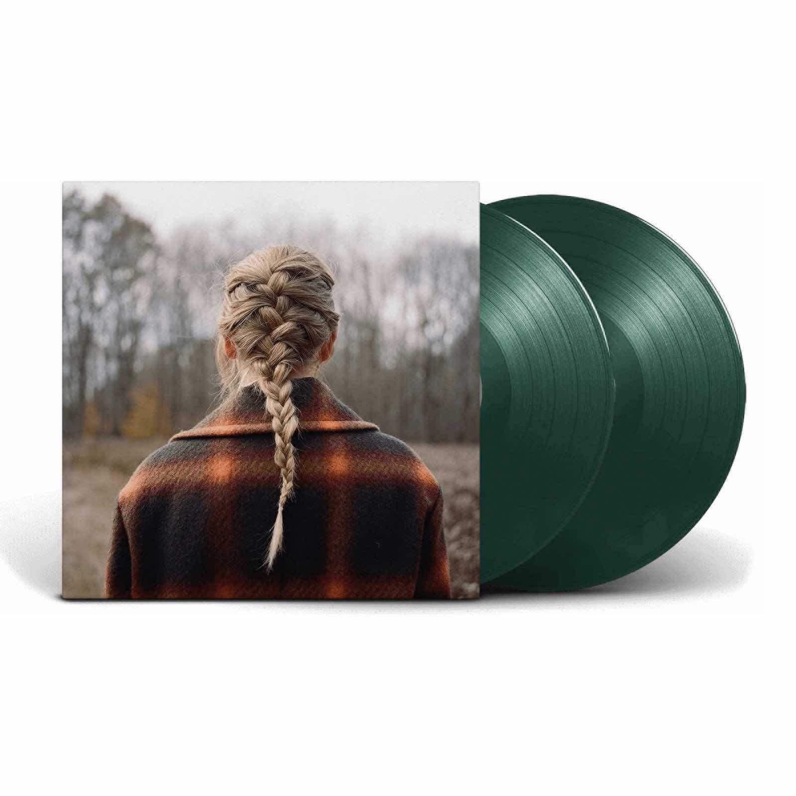 TAYLOR SWIFT - Evermore (2LP green, Deluxe Edition) виниловая пластинка