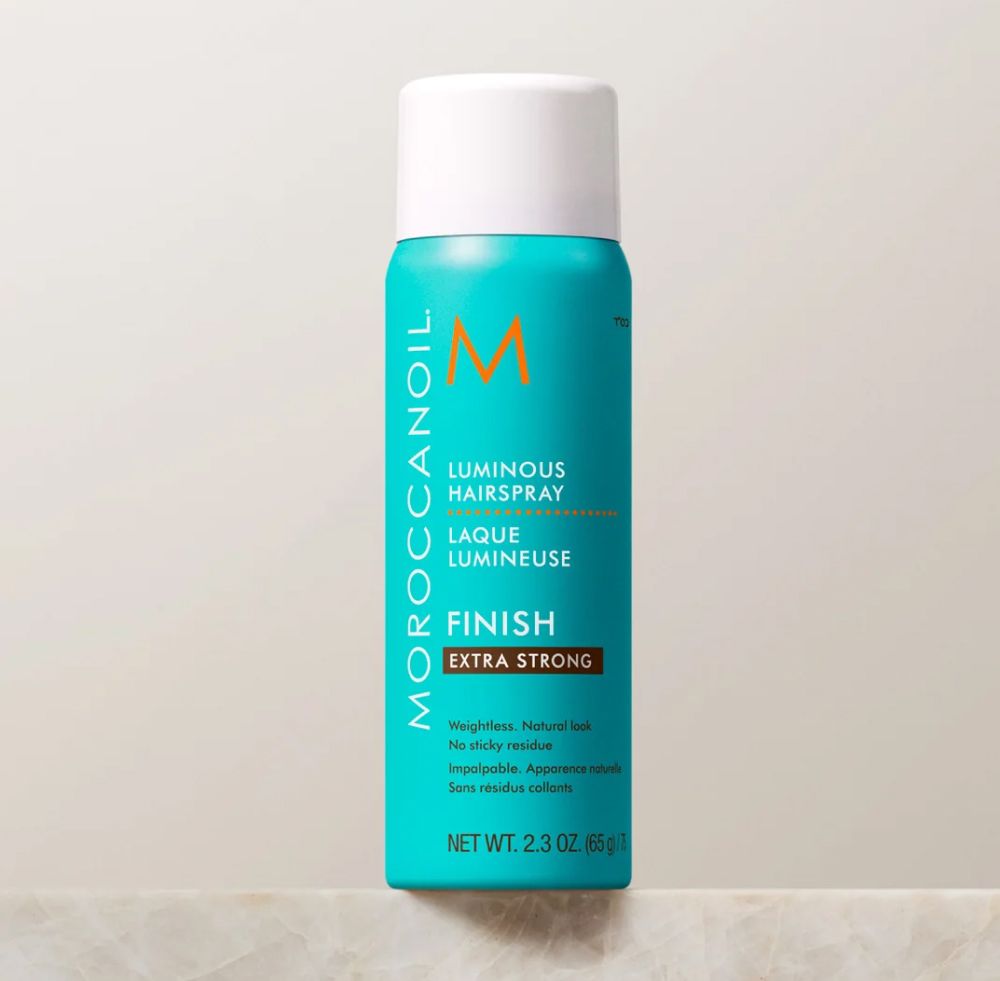 Мини лак для волос экстра сильной фиксации Moroccanoil Luminous Hair Spray Extra Strong 75 мл