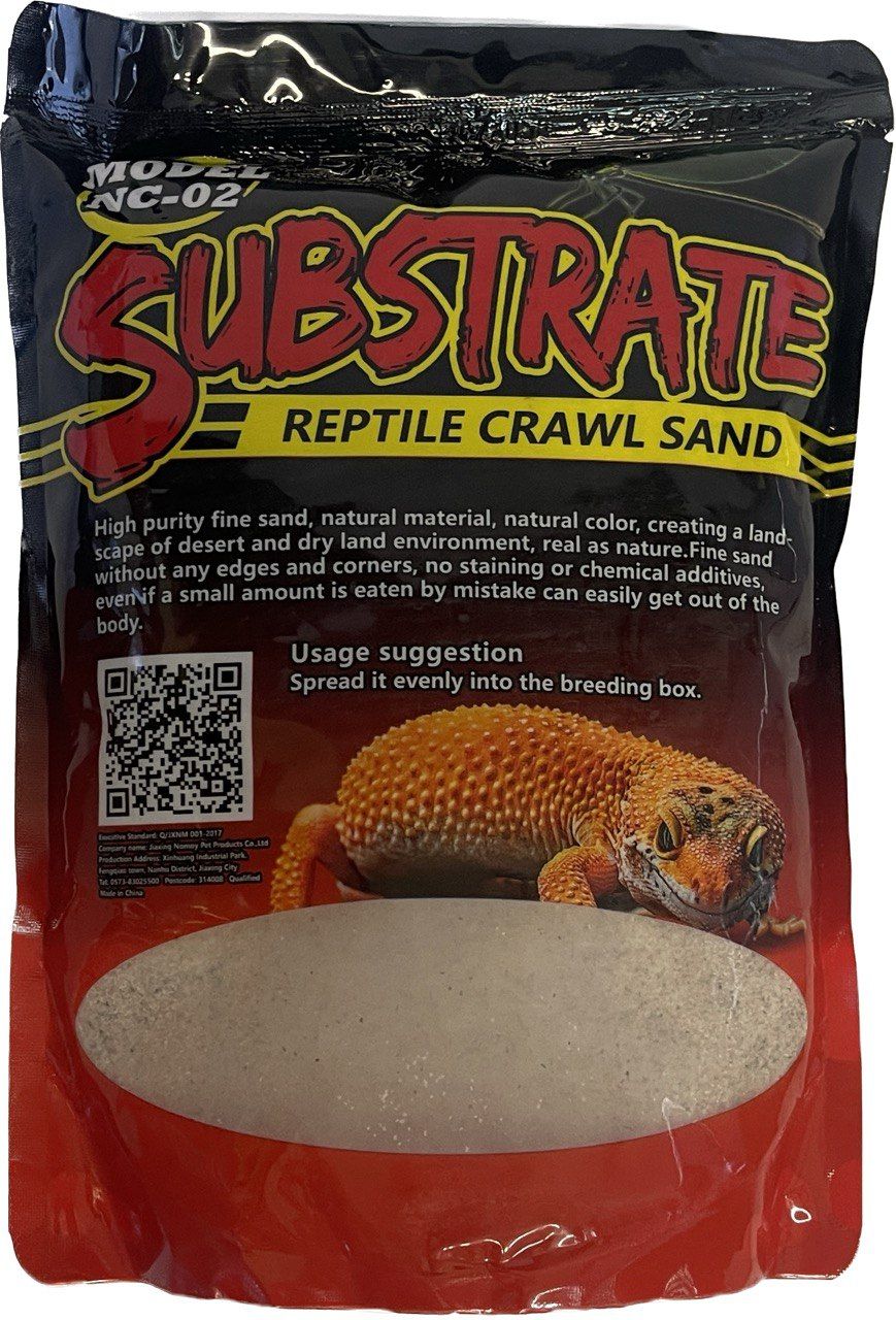 Песок для террариума розовый, Nomoy Pet reptile 1,8 кг, Substrate reptile craw sand для рептилий, пауков, для купания шиншилл.