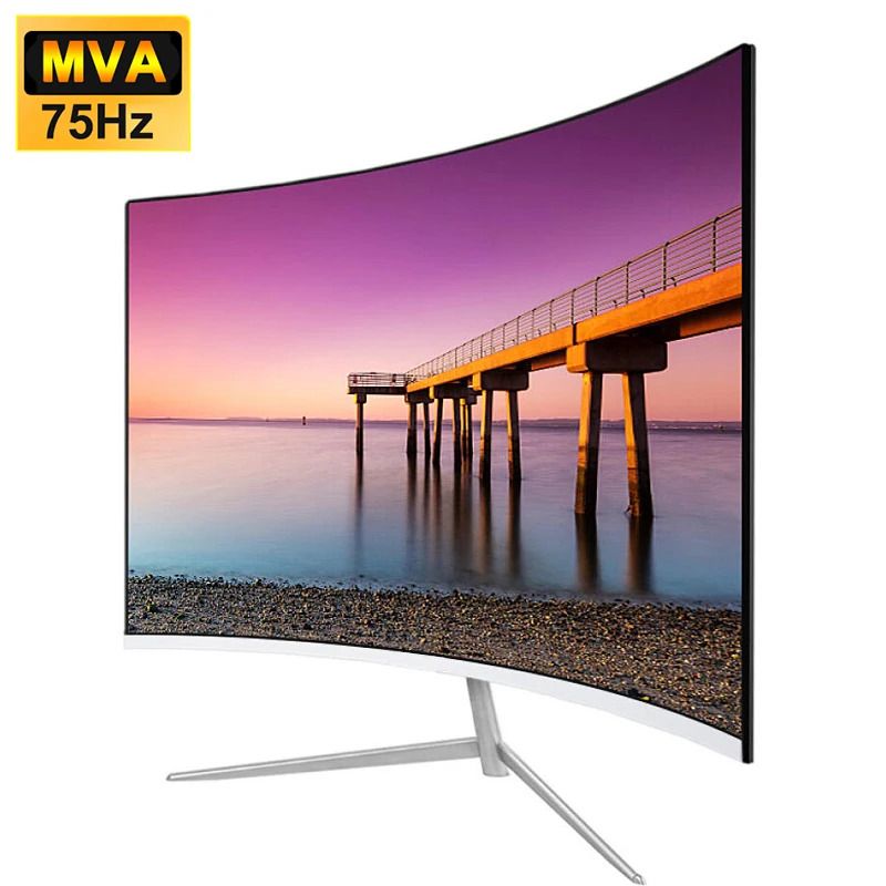 FYHXele27"МониторИзогнутый,75hz,белый