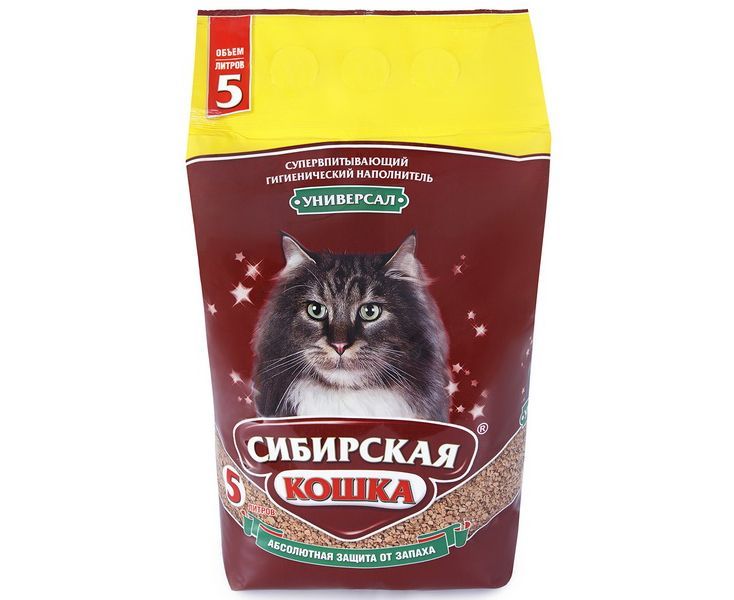 Сибирская кошка наполнитель
