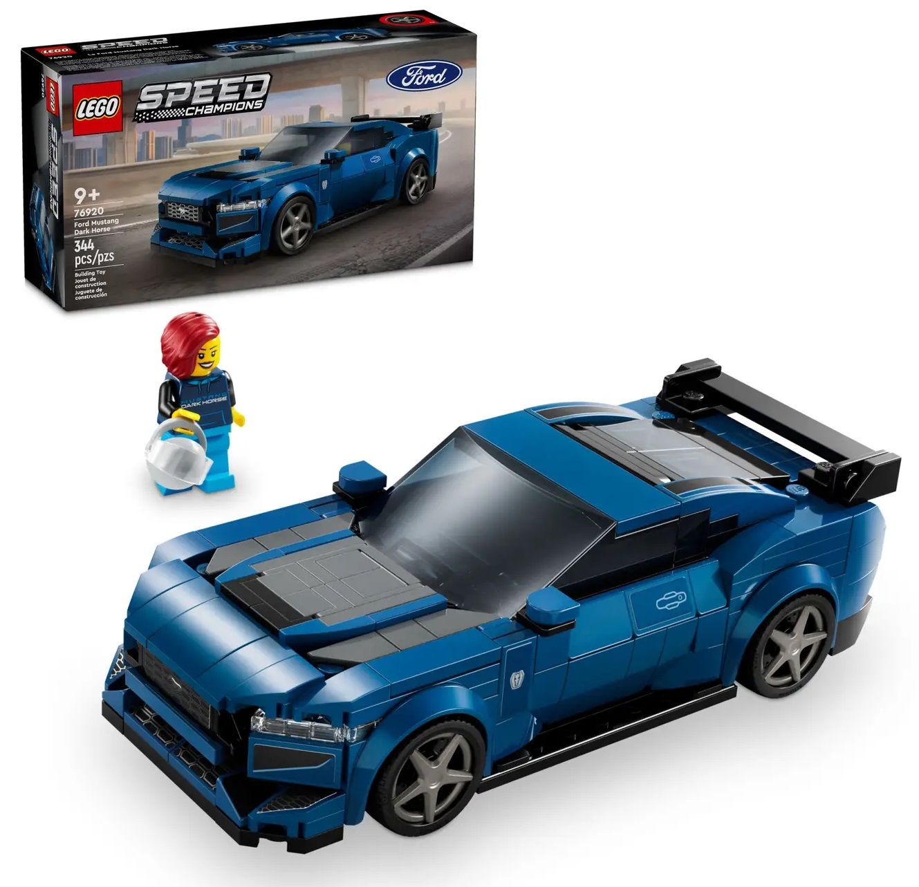 76920 LEGO Speed Champions Форд Мустанг Dark Horse - купить с доставкой по  выгодным ценам в интернет-магазине OZON (1430224260)