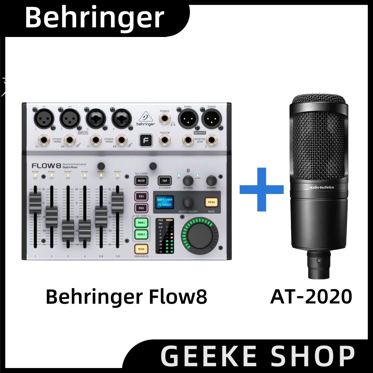 Цифровой Микшерный Пульт Behringer Flow 8 Купить