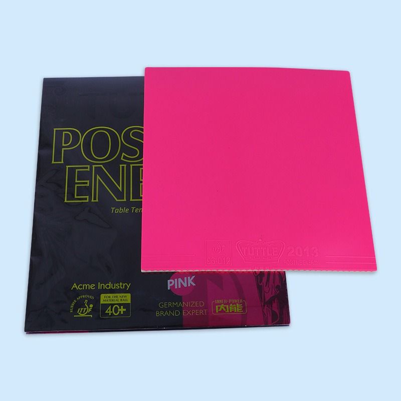 Накладка Tuttle 2013 Positive Energy pink (medium soft) на ракетки для настольного тенниса