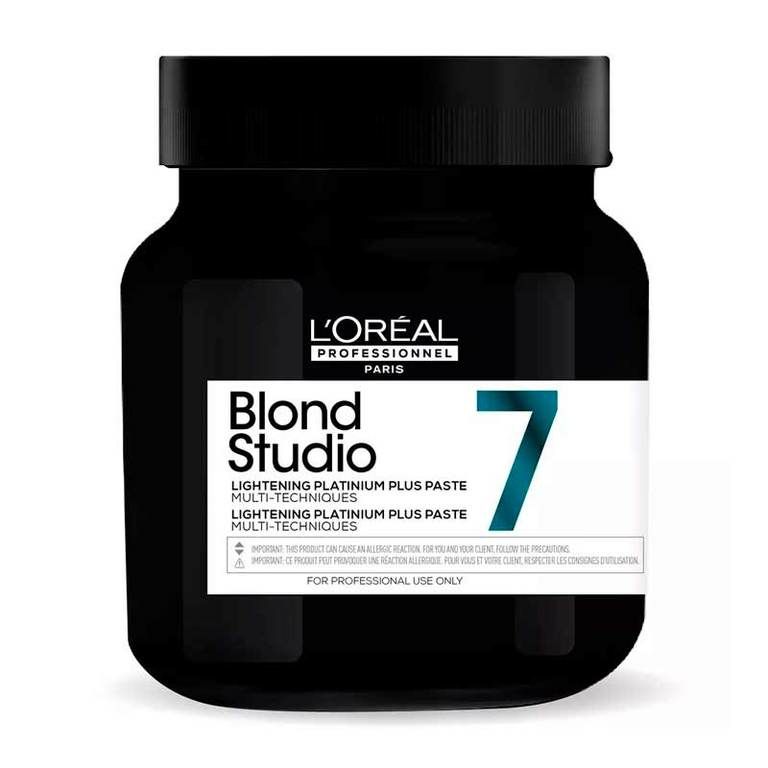 Лореаль плюс. L'Oreal Professionnel Platinum Plus - обесцвечивающая паста платинум плюс 500 гр. Лореаль блонд студио паста. Loreal blond Studio паста Платиниум плюс 500 гр (аммиачная). L'Oreal Professionnel Platinum - паста платинум без аммиака 500 гр.