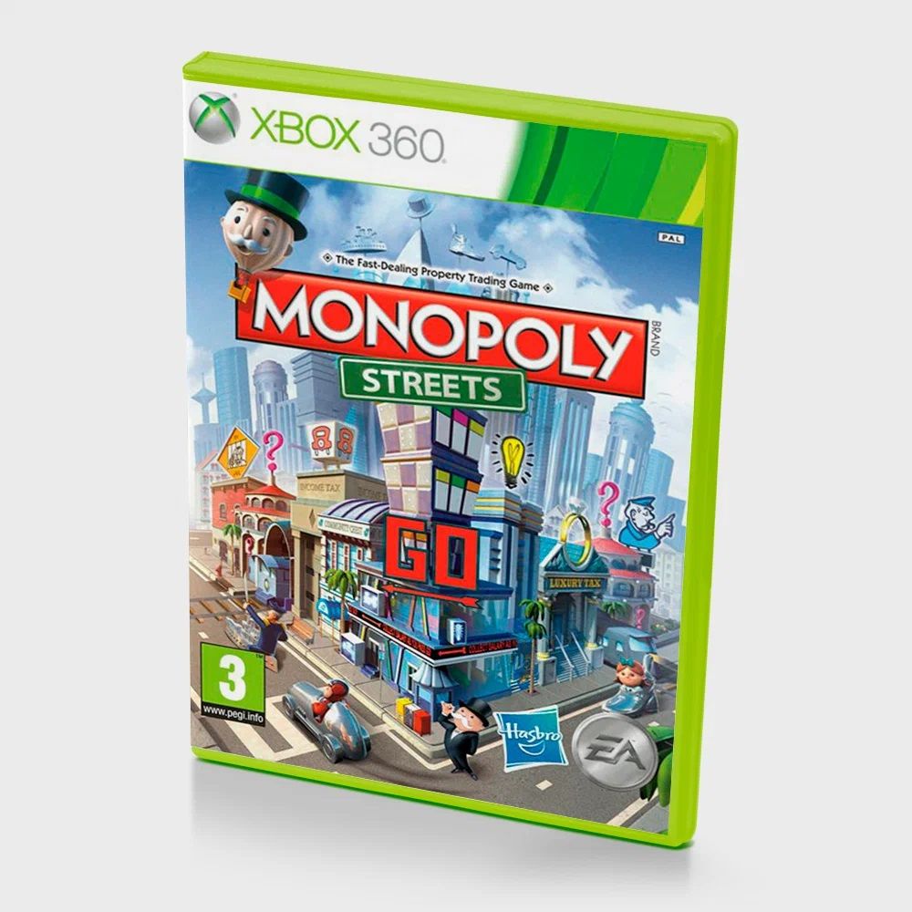 Игра Monopoly Streets (XBox 360, Оригинальный)