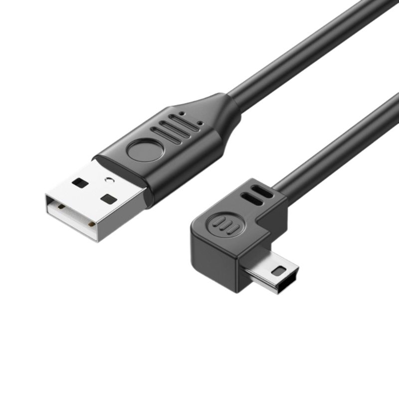 (1шт.)КабельUSB2.0кMiniUSB-1м-левый