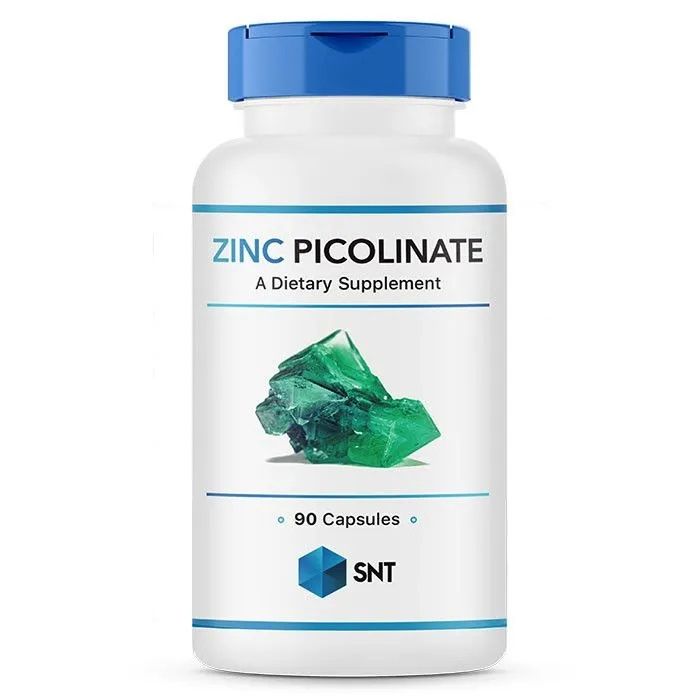 Пиколинат Цинка, SNT Zinc Picolinate 22 mg 90 капс