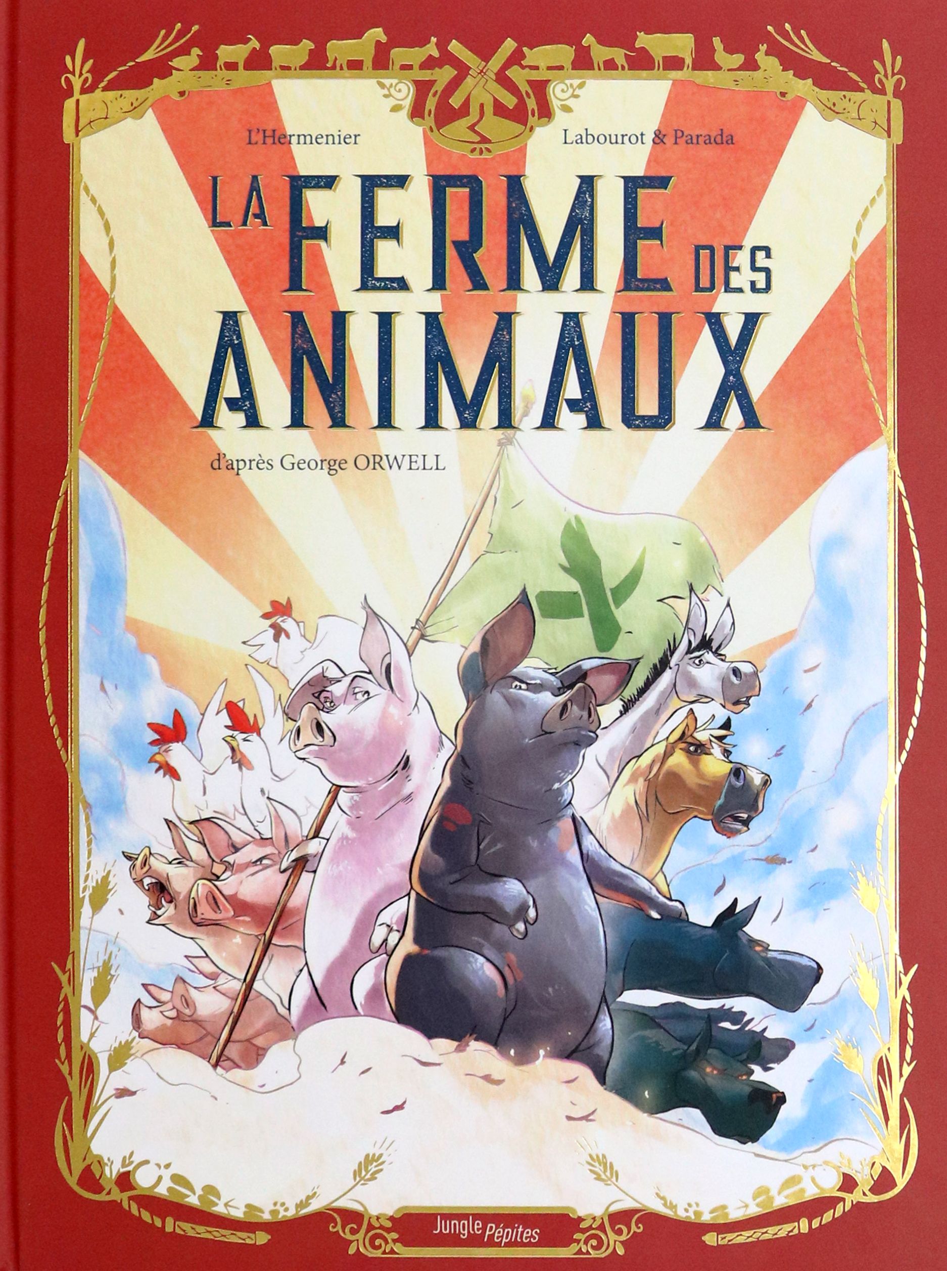 La ferme des animaux / Скотный двор / Книга на Французском