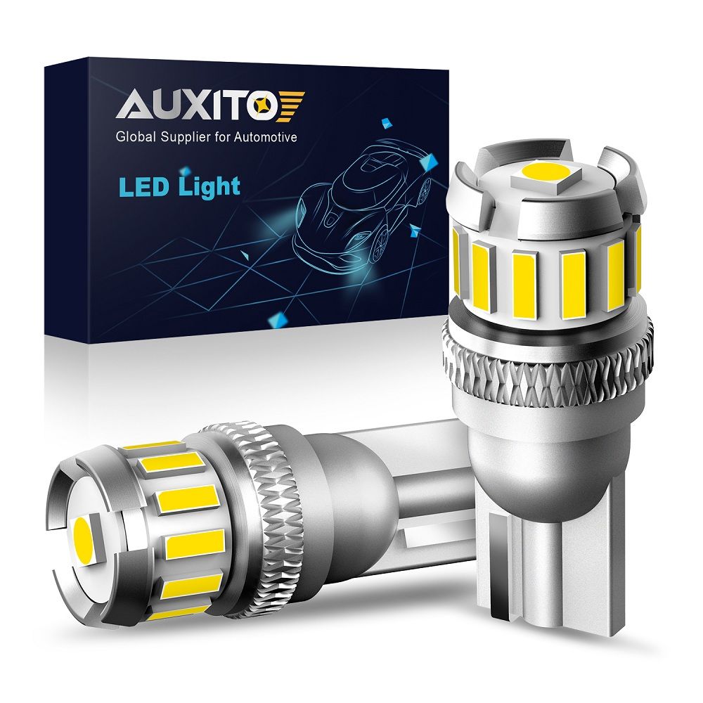 AUXITOЛампаавтомобильнаяT10/W5W,2шт.арт.2F13W5W6500Kбелое