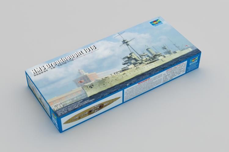 Trumpeter 1/700 06706 HMS Дредноут 1918Корабль