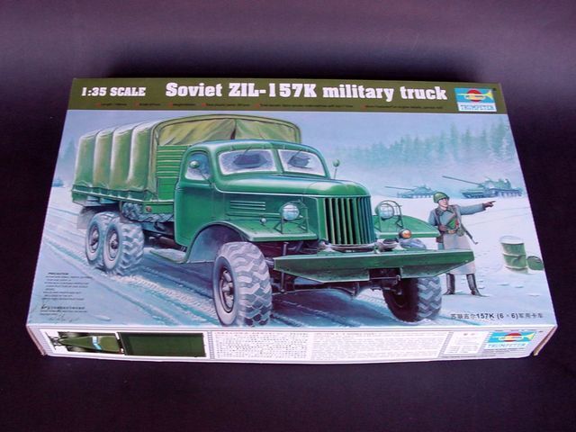 Trumpeter 1/35 01003 Советский ЗИЛ-157К Военный Truck Автомобиль