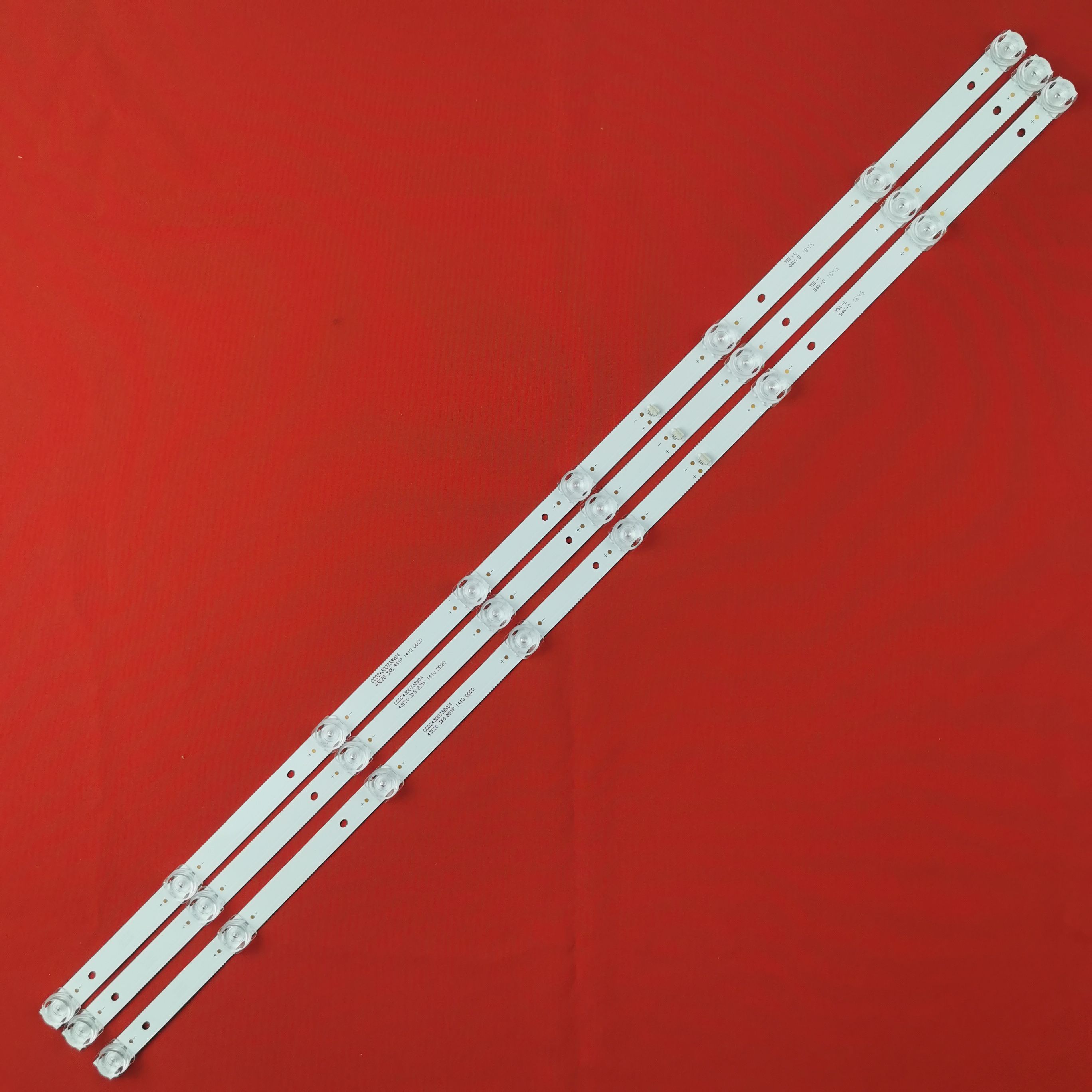 Подсветка для BBK 43LEX-7289, DEXP F43E8000Q F43D7000Q, SUPRA STV-LC43ST3000F; CC02430D738V04