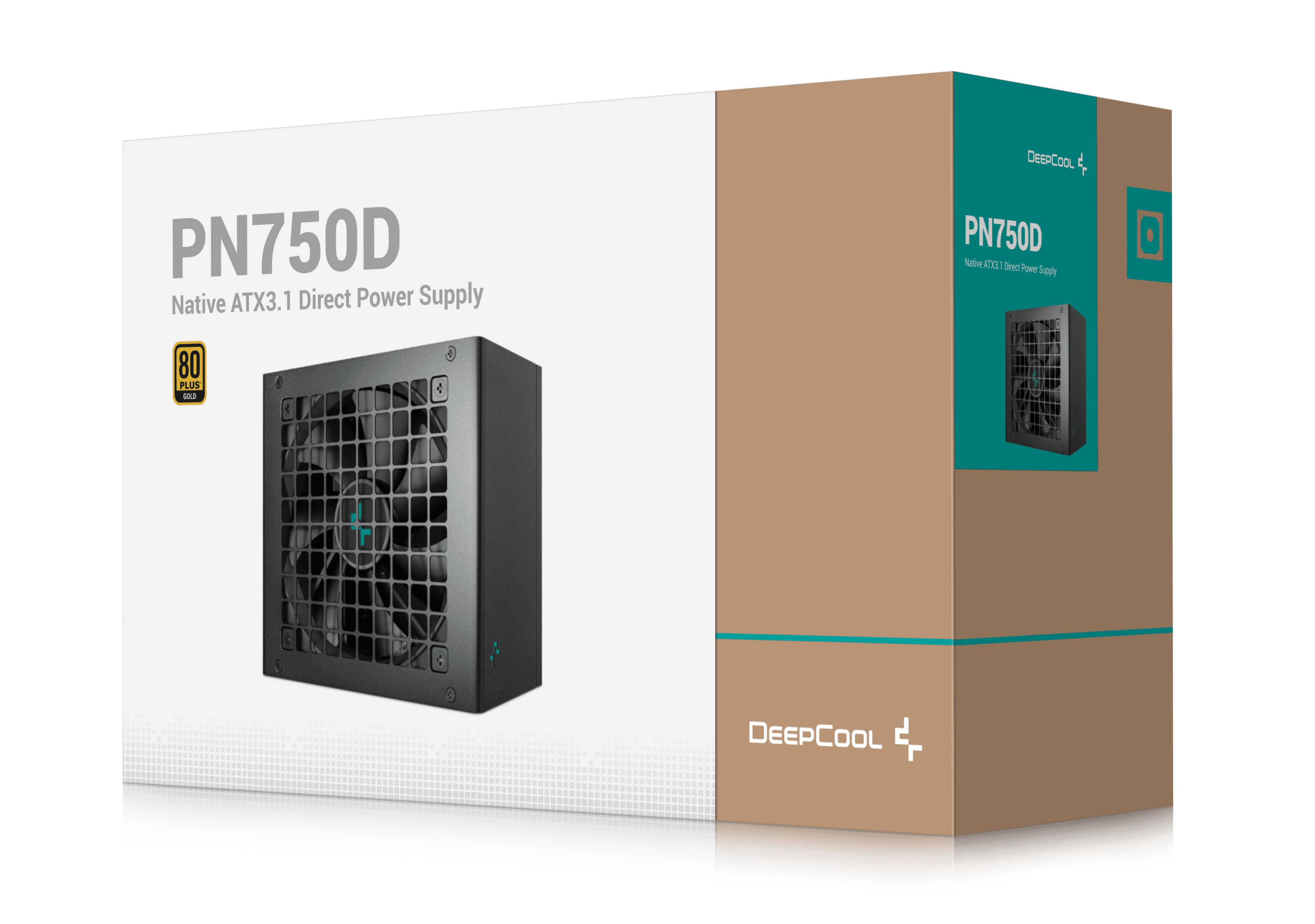 БлокпитанияDeepcoolPN750D750WGold,750Вт