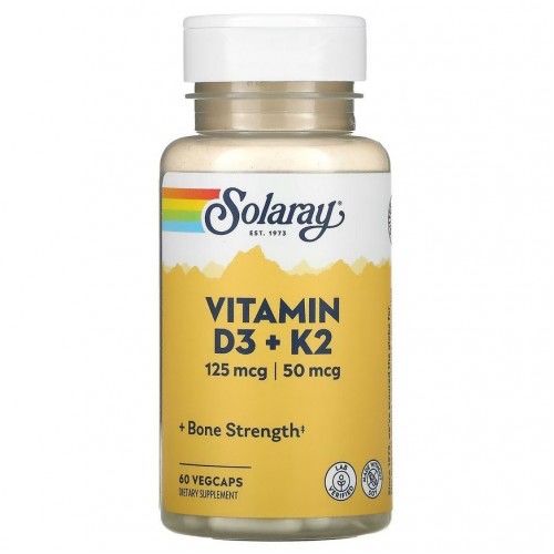 SolarayVitaminD3+K2(60вег.капс)