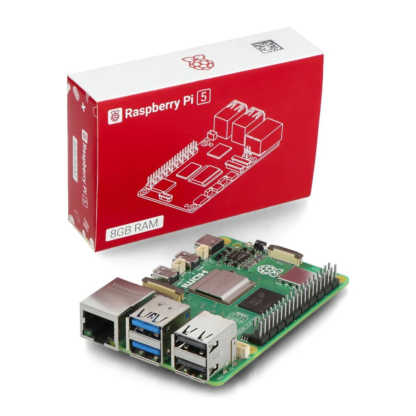 Микрокомпьютер Raspberry pi 5 8GB