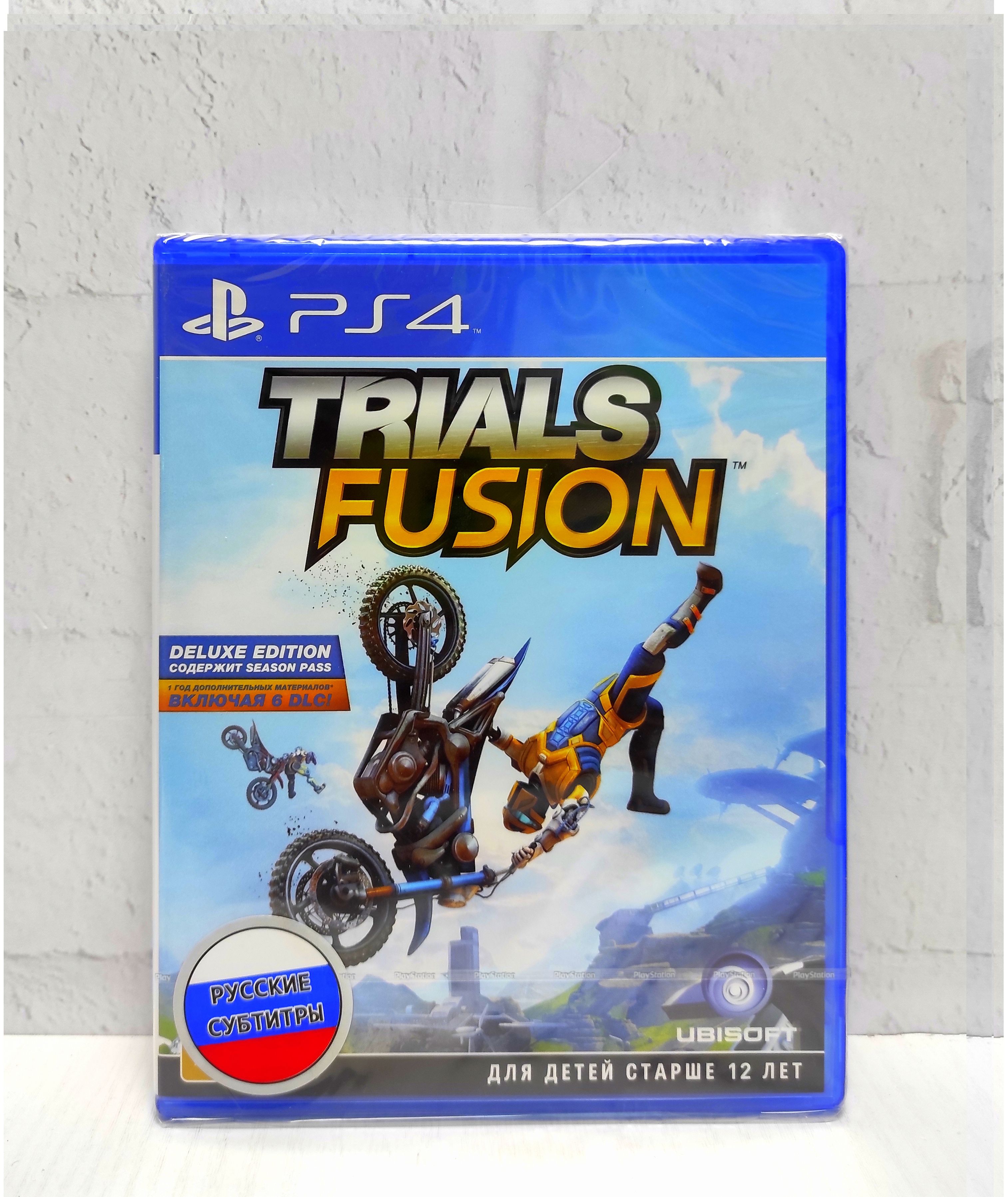 Trials Fusion Deluxe Edition Русские субтитры Видеоигра на диске PS4 / PS5. Товар уцененный