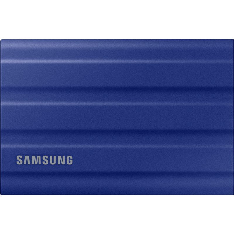 Samsung 1 ТБ Внешний SSD-диск T7 Shield (MU-PE1T0R/WW), синий