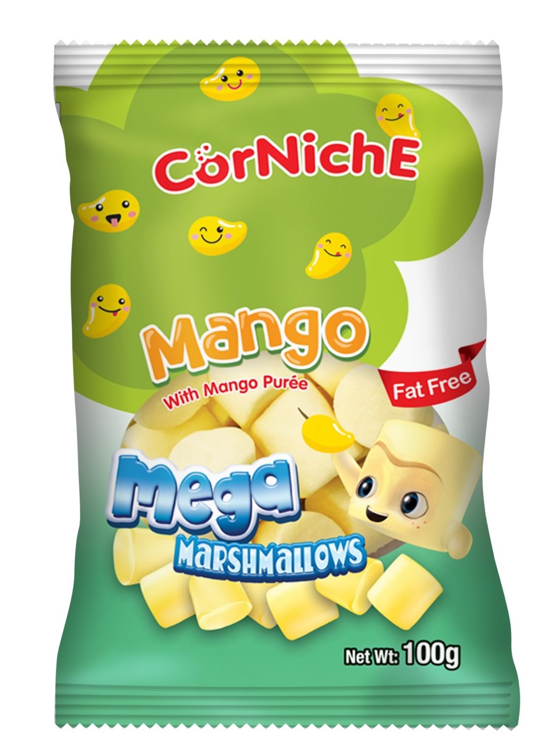 Mанго Мега Маршмеллоу CORNICHE (Mango Mega Marshmallows ) 100г