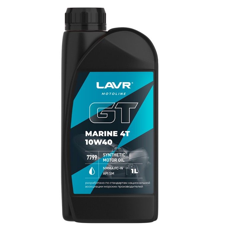 LAVR 10W-40 Масло моторное, Синтетическое, 1 л