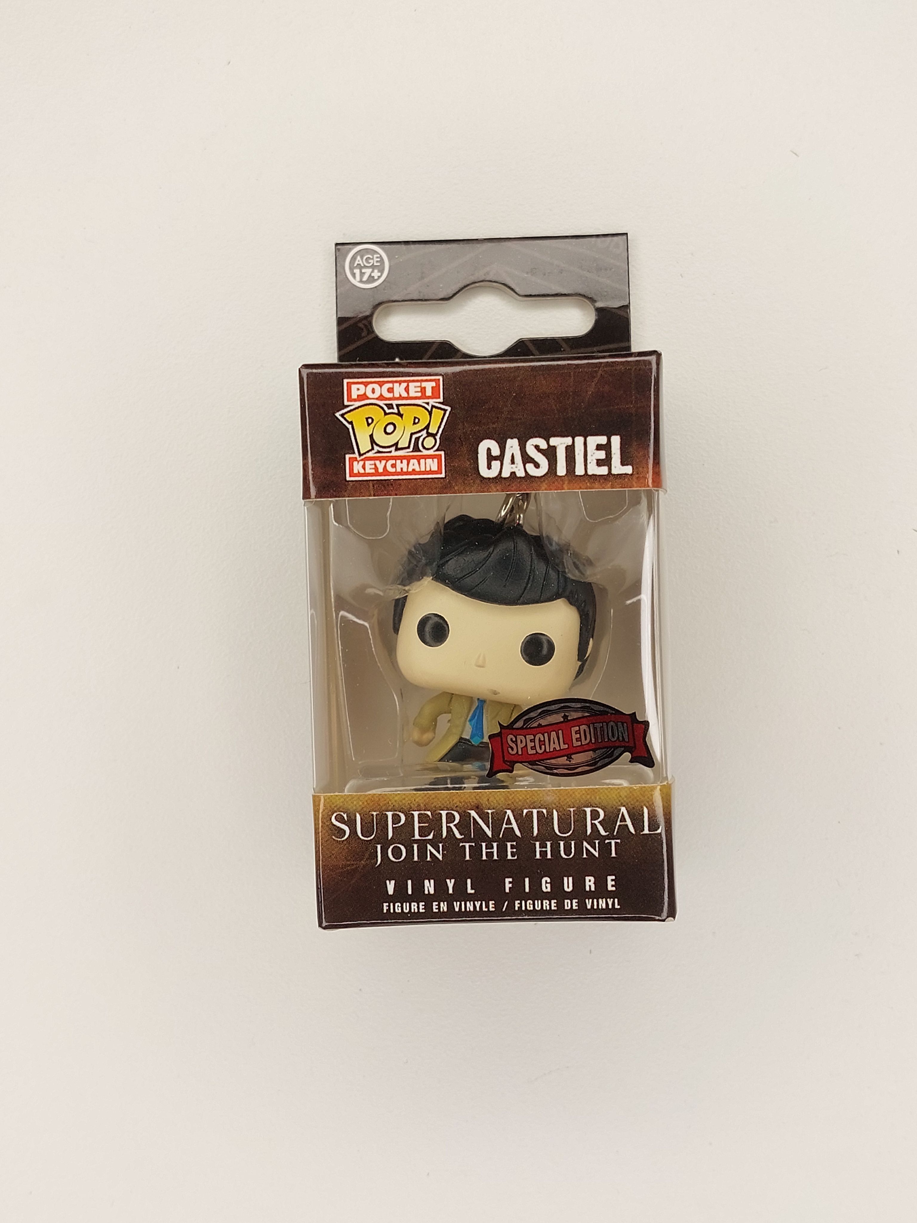 Брелок Кастиэль с крыльями из сериала Сверхъестественное Supernatural Castiel Keychain