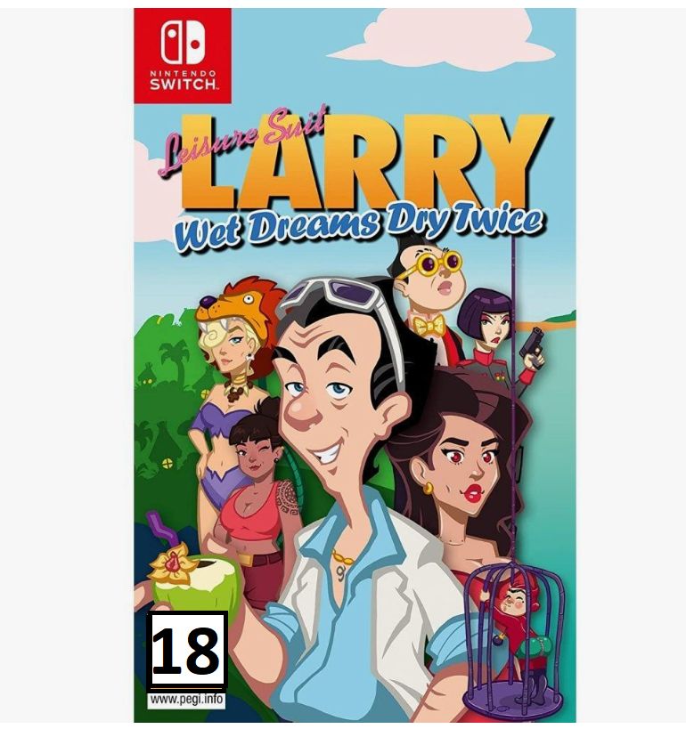 ИграИграNintendoSwitch:LeisureSuitLarry:WetDreamsDryTwice(картридж)(NintendoSwitch,Русскиесубтитры)