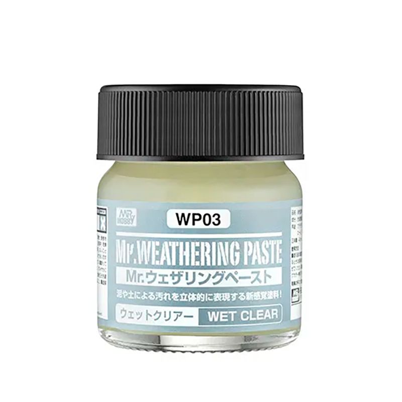 Паста текстурная Mr.Weathering Paste, прозрачная влага, 40 мл, Mr.Hobby (Япония)