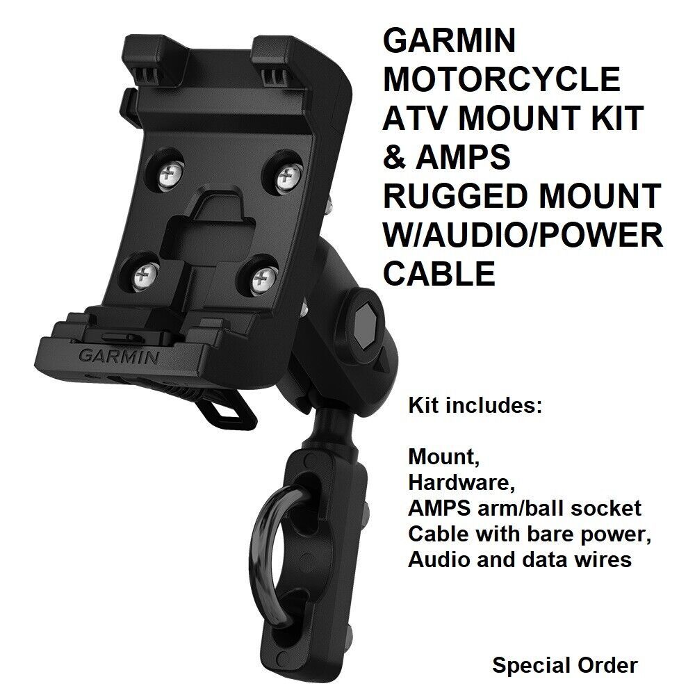 Устанавливать Garmin Motorcycle ATV Mount