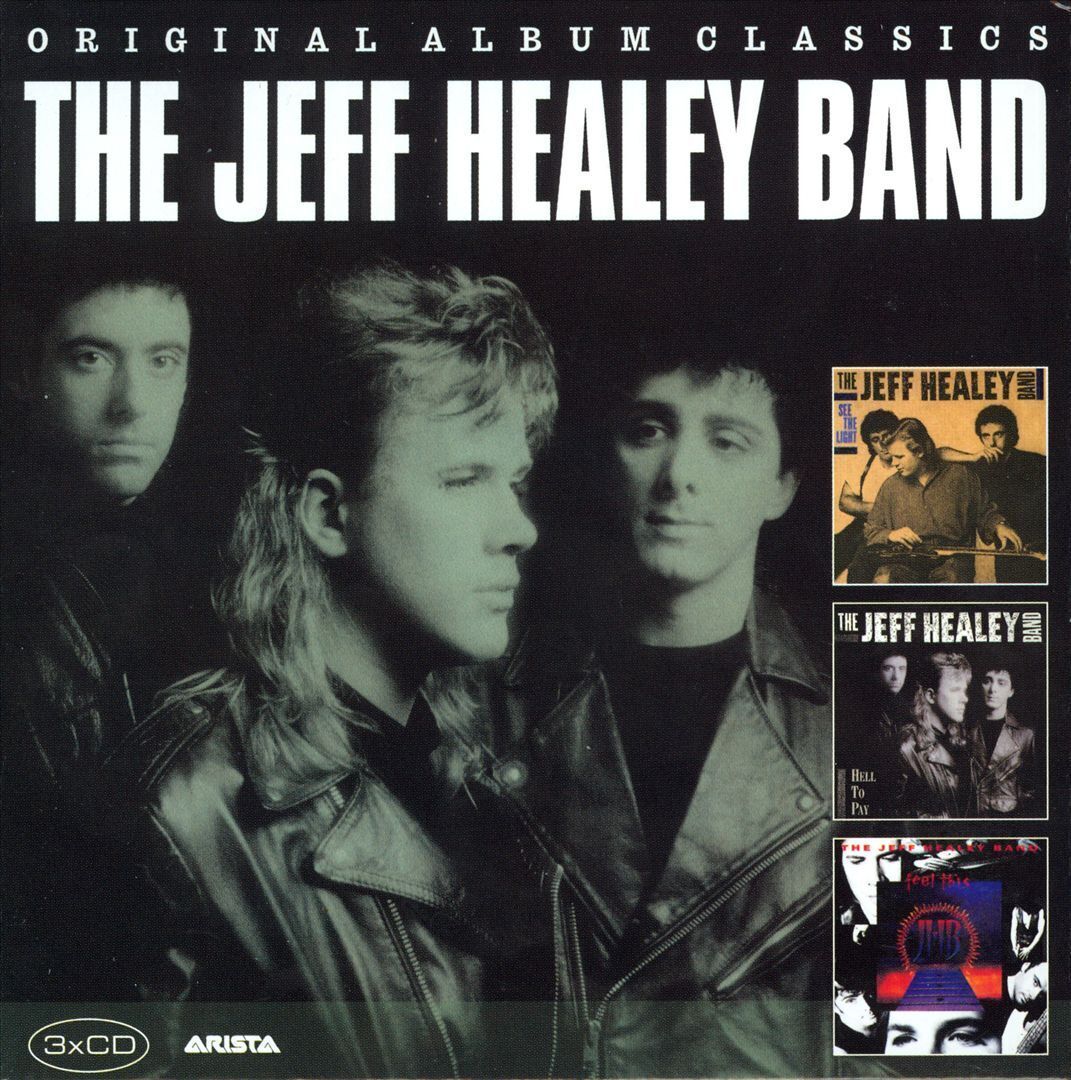 Jeff Healey - Original Album Classics (3CD) 2012 Arista, Papersleeves In Case Музыкальный диск