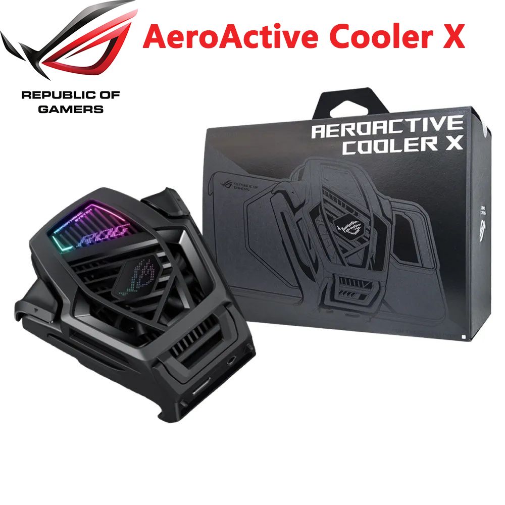 Вентилятор для смартфона Игровой кулер для AeroActive Cooler X For ROG  8/8Pro - купить по выгодной цене в интернет-магазине OZON (1388306484)