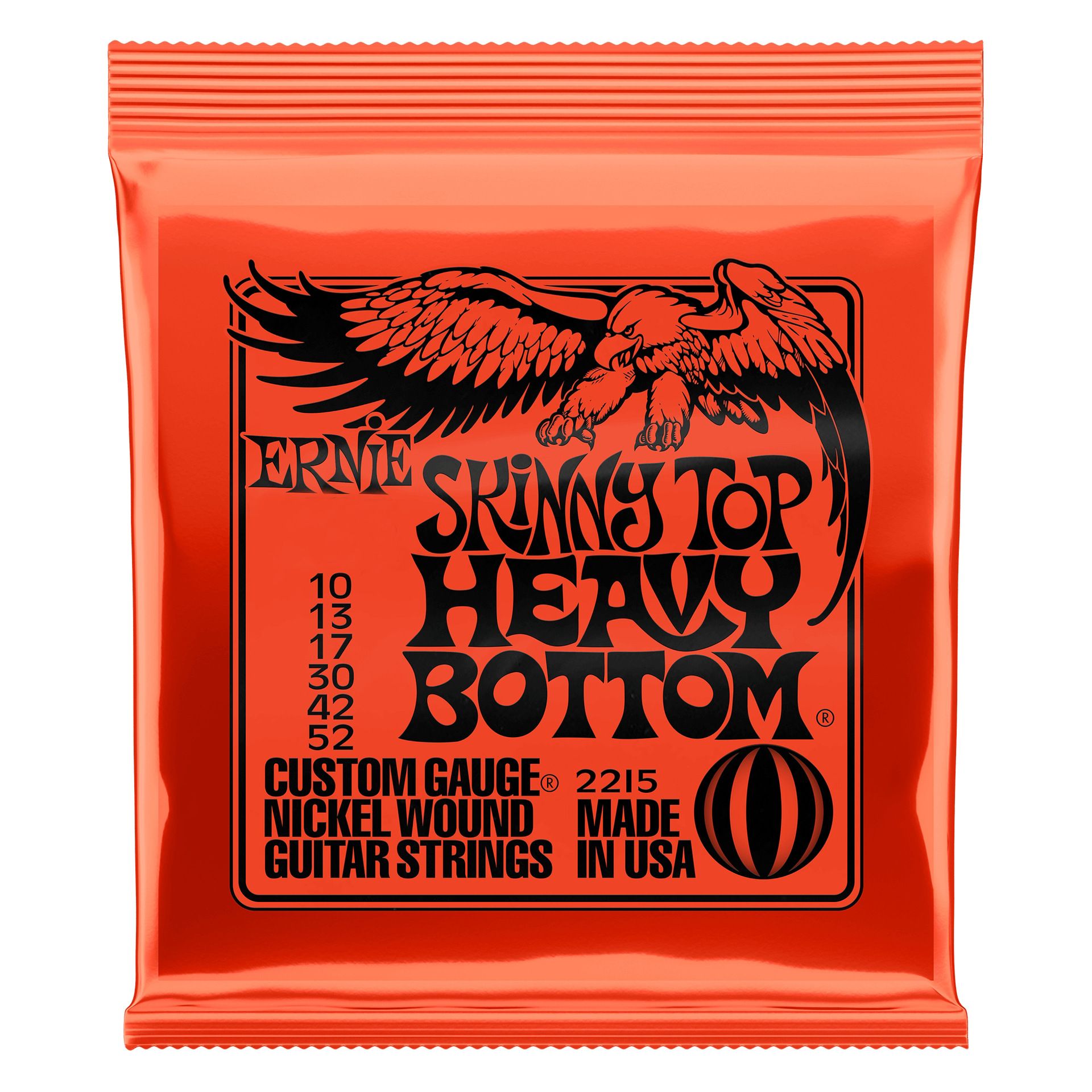 Струны Ernie Ball Regular Slinky Nickel Wound для электрической гитары (10-52) Ernie Ball 2215