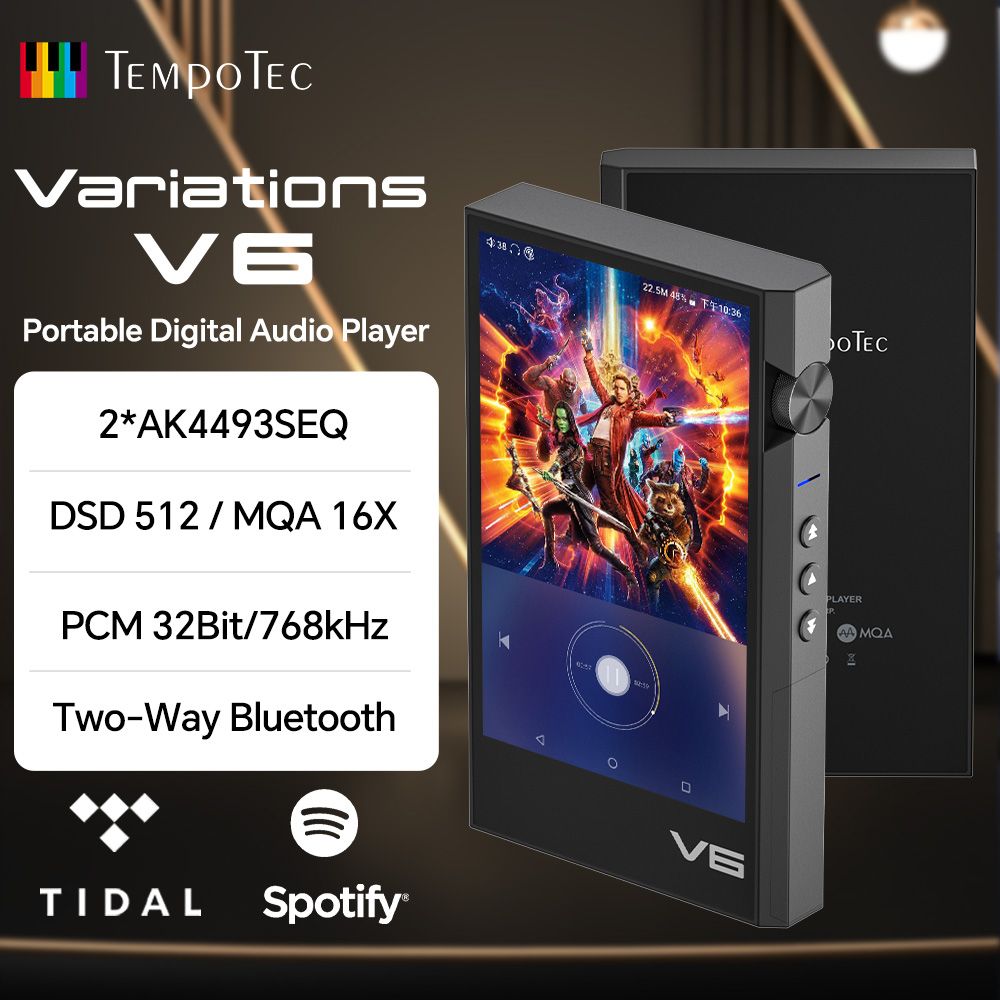 MP3-плеерVariationsV6black16ГБ,черный