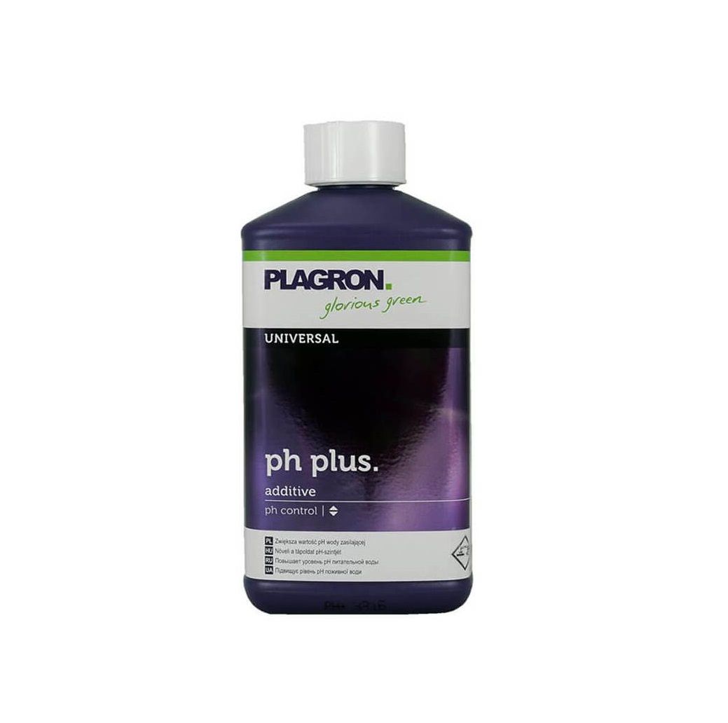 Регулятор кислотности Plagron pH Plus 0.5 л.