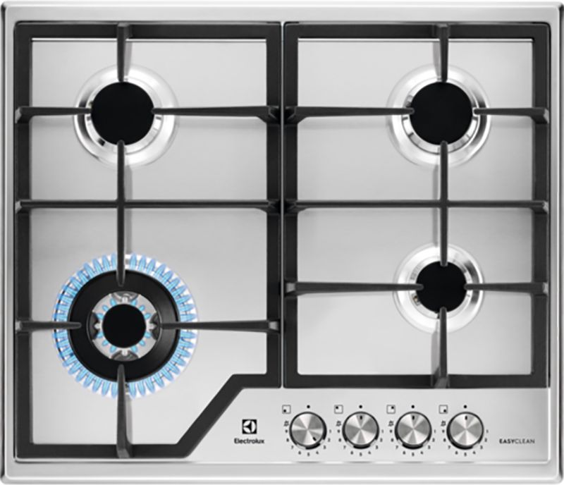 Варочная панель газовая Electrolux KGS64362XX, нержавеющая сталь