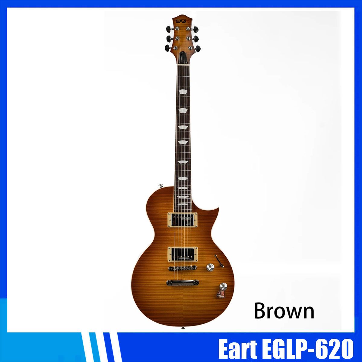 EartEGLP-620Электрогитара,Brown