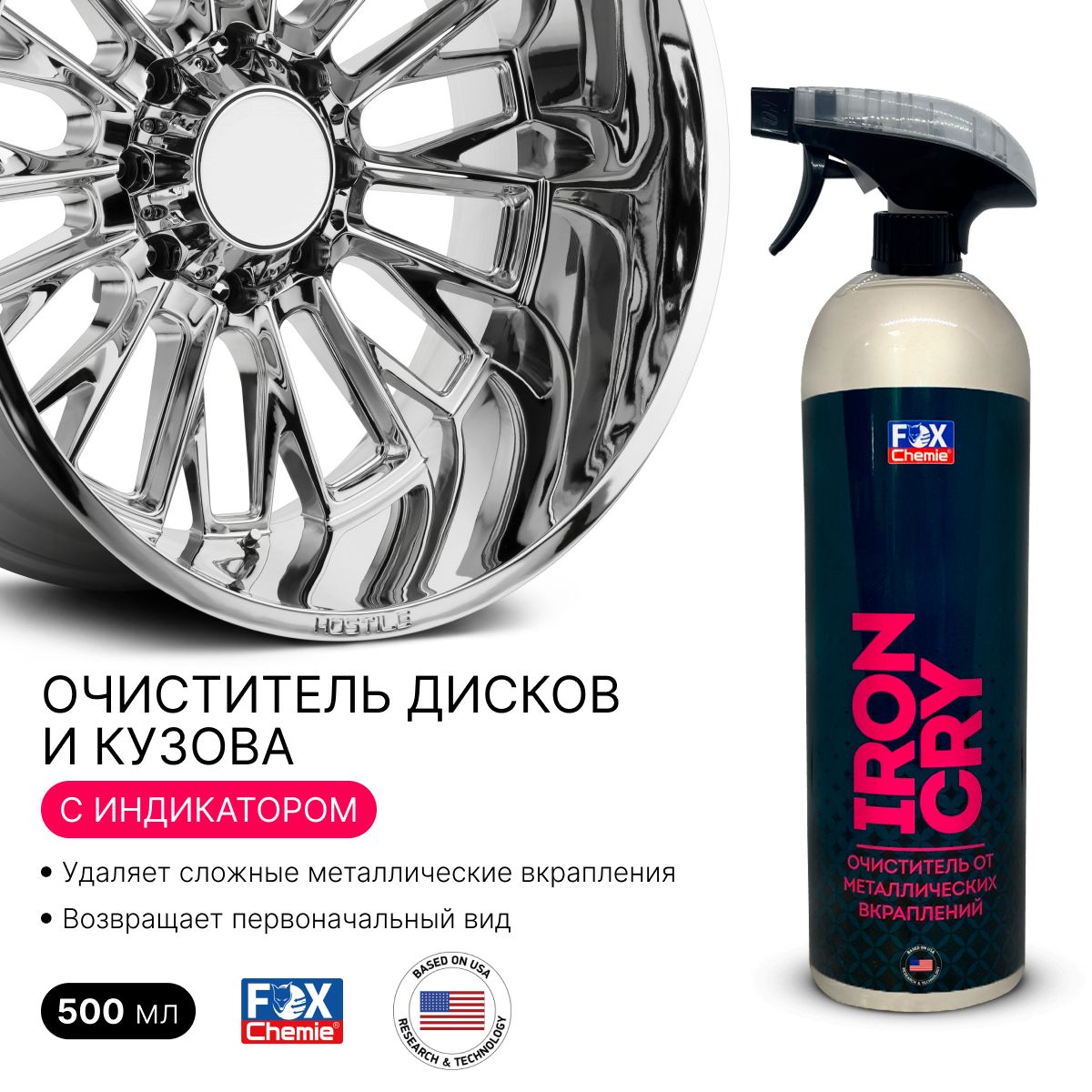 Очиститель кузова автомобиля iron