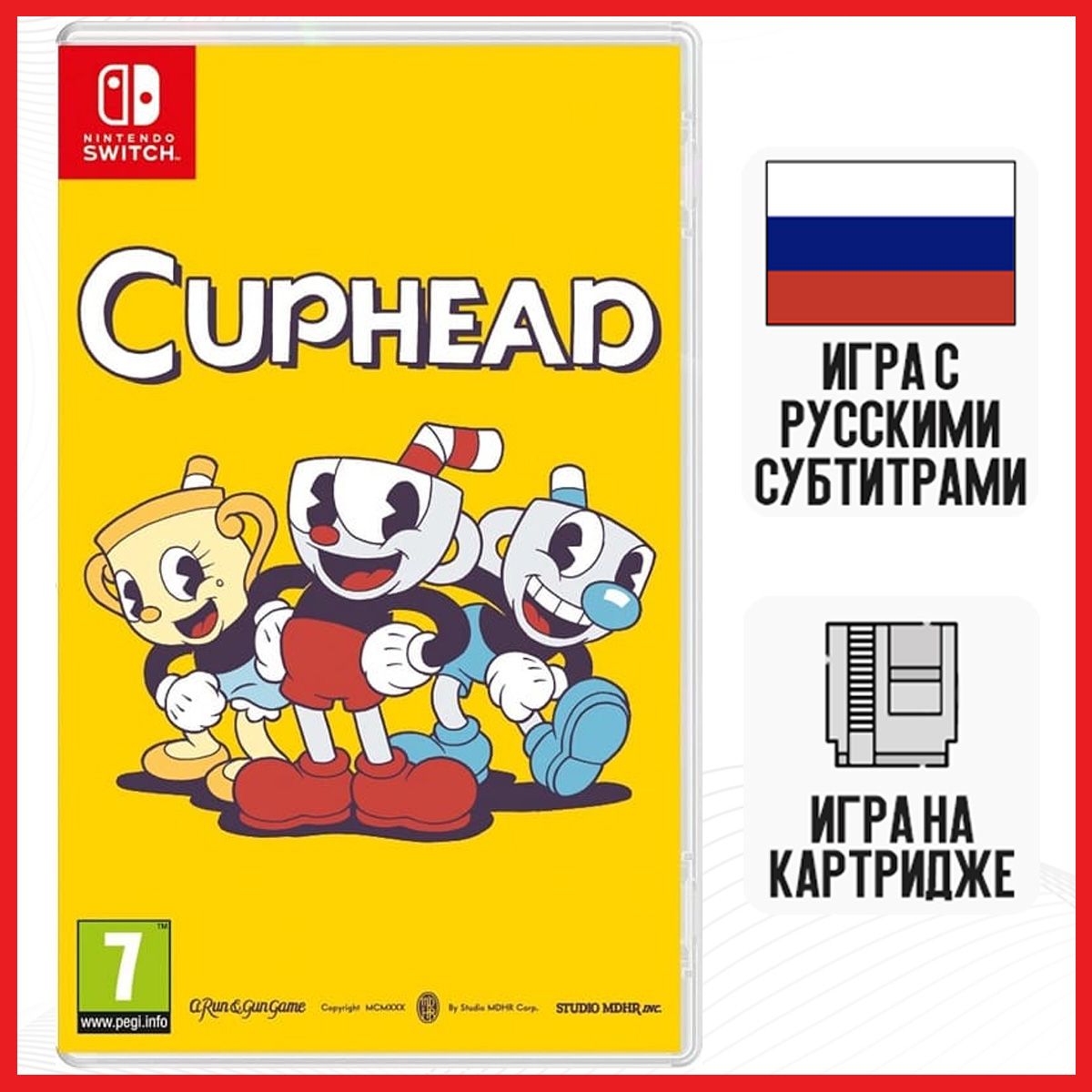 Игра Cuphead: Physical Edition (Nintendo Switch, русские субтитры)