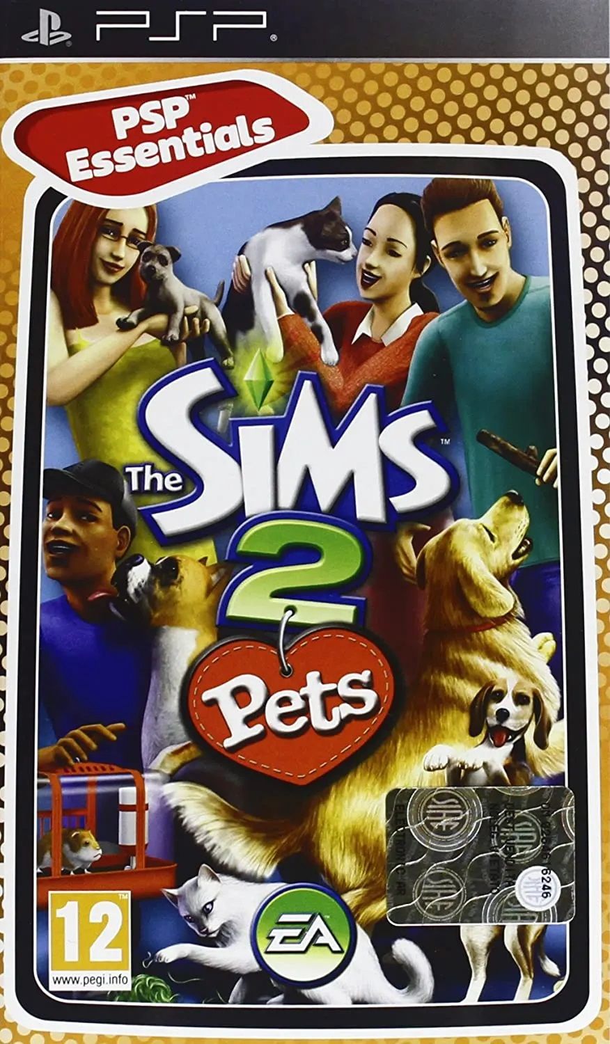 Игра The Sims 2: Pets (Essentials) (PSP, Английская версия). Товар уцененный