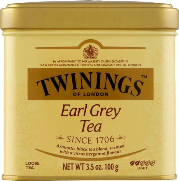 Чай черный листовой Twinings Earl Grey Tea, 100 г