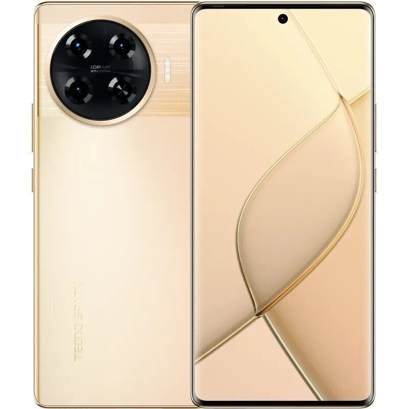 TecnoСмартфонSpark20Pro+8/256GbGold8/256ГБ,золотой