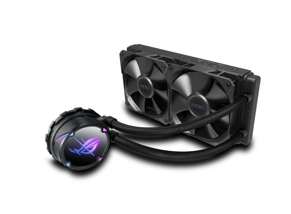 Система водяного охлаждения для ПК ASUS ROG STRIX LC II 240 (90RC00E0-M0UAY0)