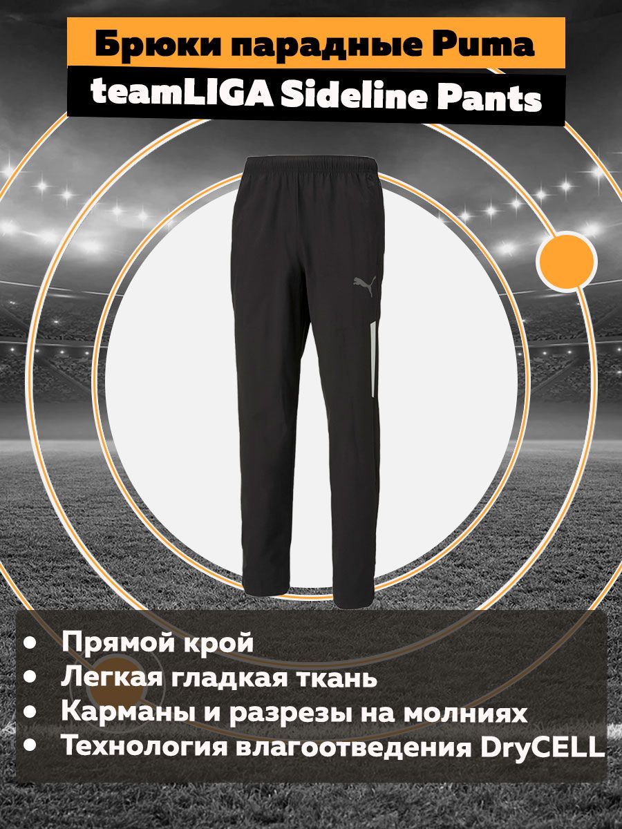 Брюки спортивные PUMA teamLIGA